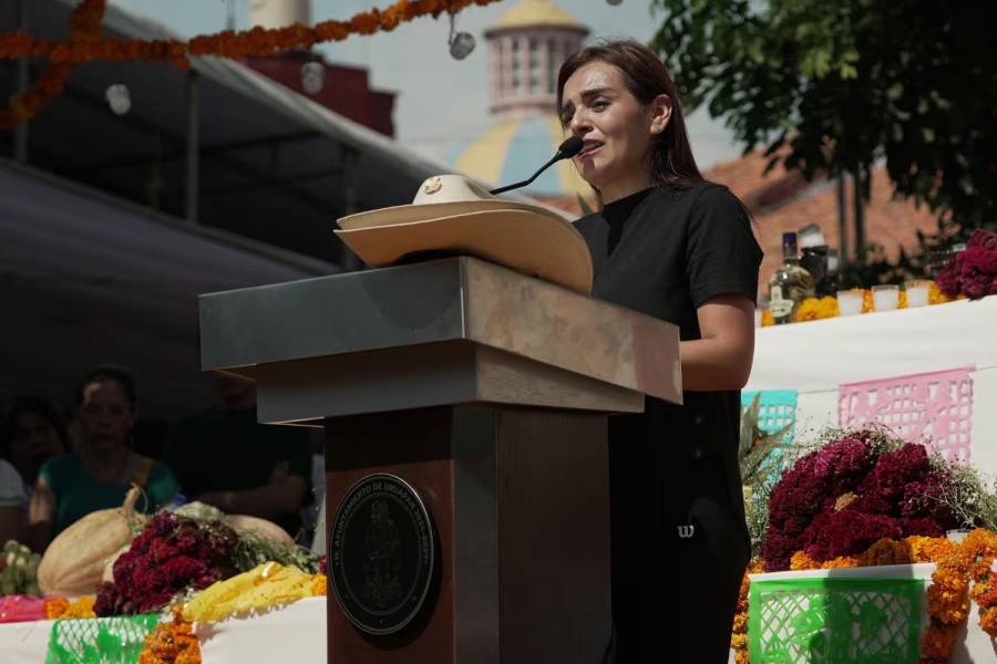 Grecia Quiroz, viuda de Carlos Manzo, suena como posible sucesora en la alcaldía de Uruapan