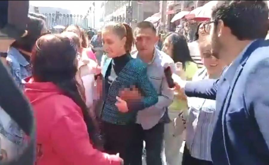 Monreal pide reforzar seguridad de la presidenta Sheinbaum tras 'toqueteo' en el Centro Histórico