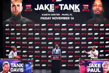 Jake Paul cancela su pelea con Gervonta Davis, investigado por violencia dom&eacute;stica