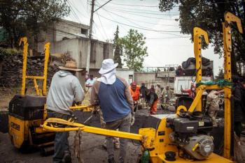 Tlalpan construye nuevas l&iacute;neas de agua potable para beneficiar a m&aacute;s de 50 mil habitantes