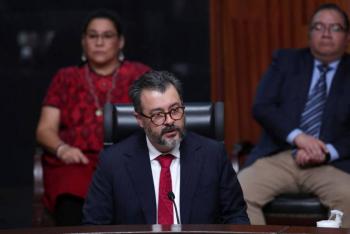 Gilberto B&aacute;tiz asume presidencia del TEPJF y llama a fortalecer la democracia