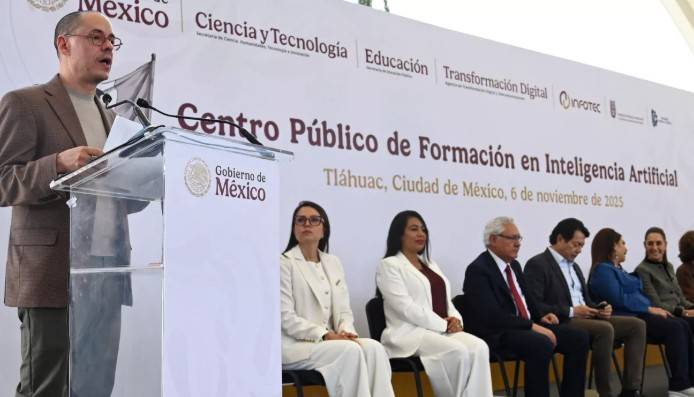 Presenta Sheinbaum el nuevo Centro Público de Formación en Inteligencia Artificial