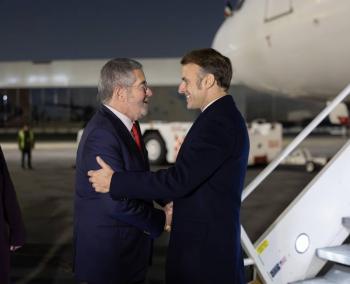Emmanuel Macron inicia visita oficial a M&eacute;xico para reunirse con Sheinbaum y fortalecer la relaci&oacute;n bilateral