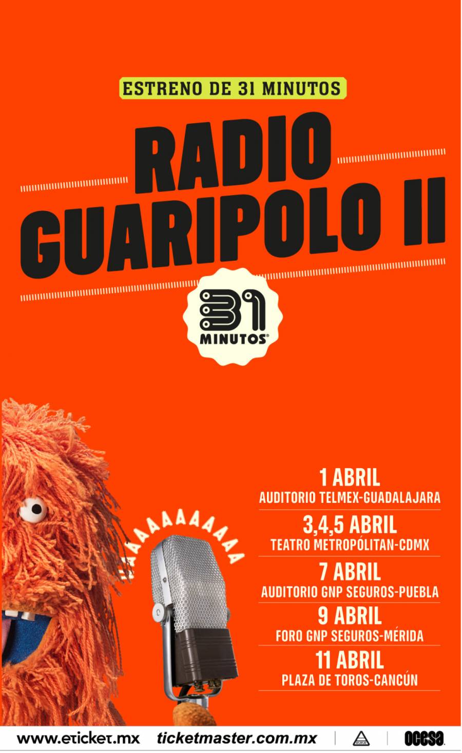 31 Minutos presenta Radio Guaripolo II en M&eacute;xico