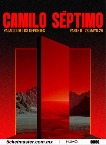 ¡El Viaje Contin&uacute;a! Camilo S&eacute;ptimo anuncia segunda fecha en la Ciudad de M&eacute;xico