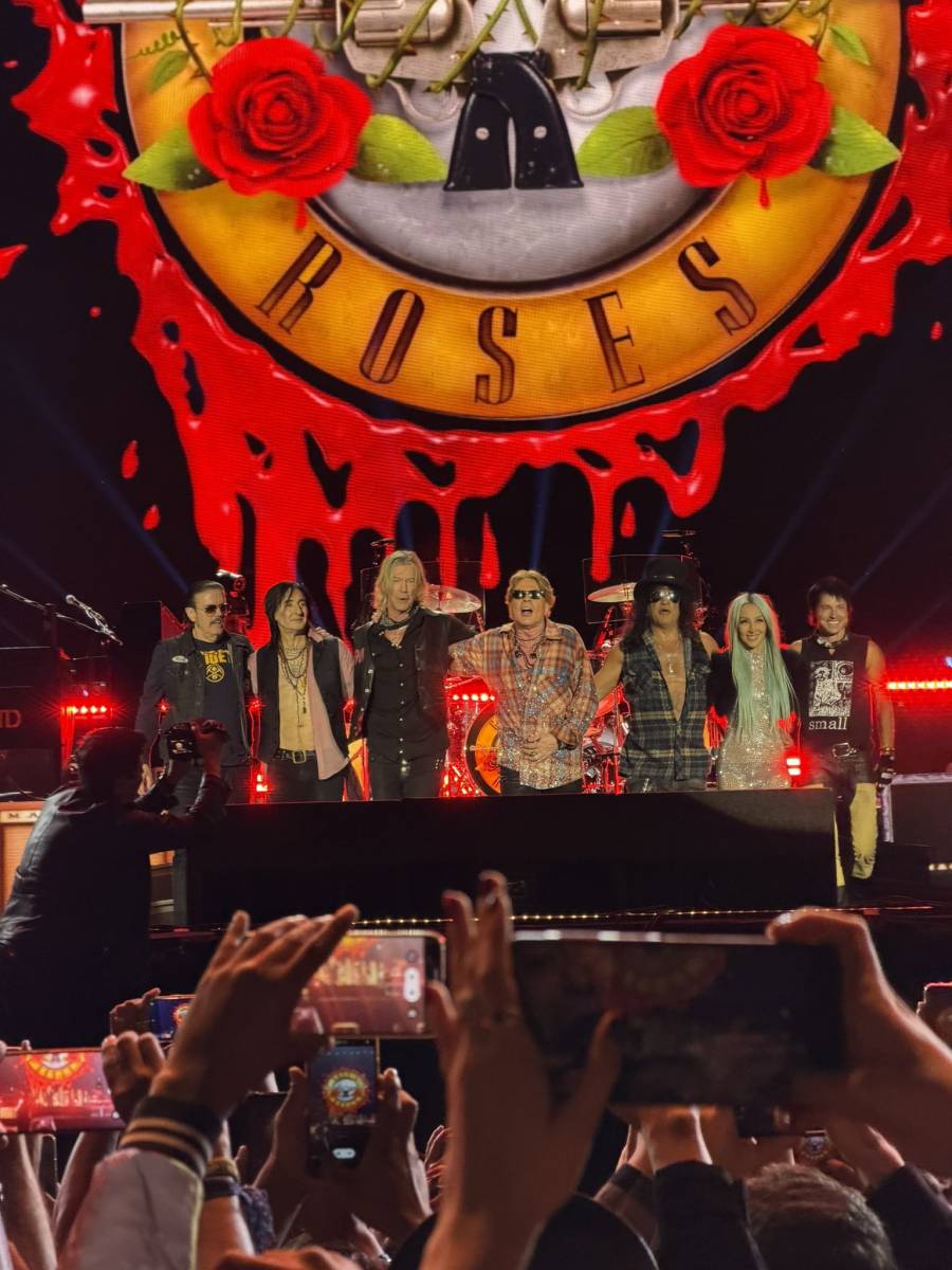 Guns N’ Roses enloquece a sus fans en el Estadio GNP