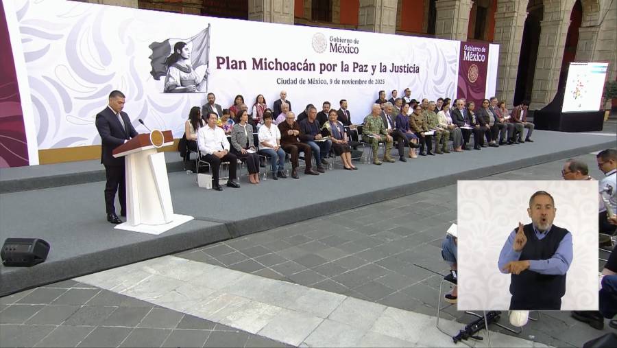 Gobierno presenta el Plan Michoacán por la Paz y la Justicia; incrementar la presencia de las fuerzas armadas en Uruapan