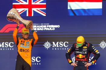 Norris gana el GP de Brasil de F1 y abre brecha, aunque Verstappen se niega a rendirse