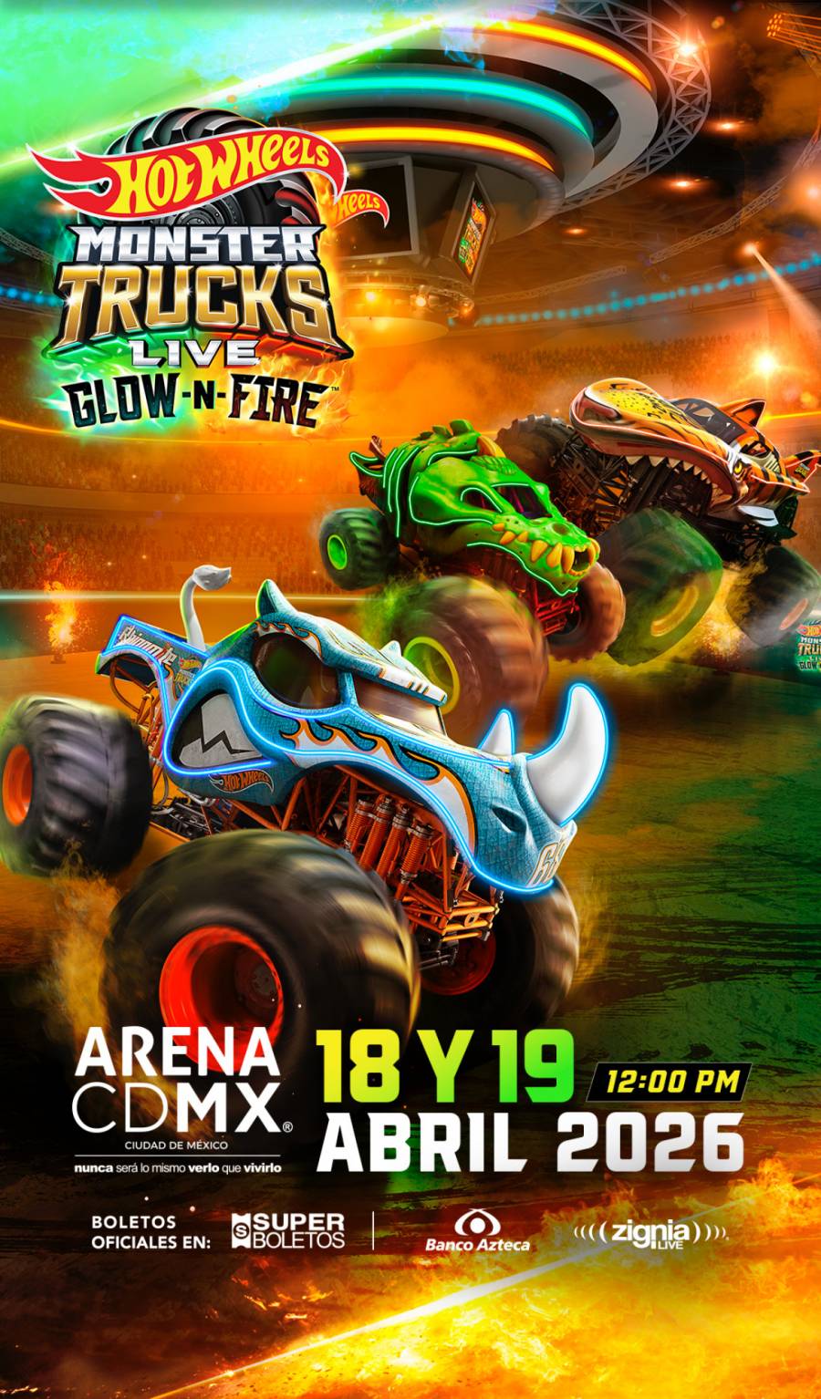 HOT WHEELS MONSTER TRUCKS LIVE
