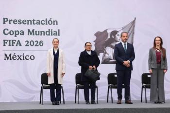 M&eacute;xico presenta el Mundial 2026 .