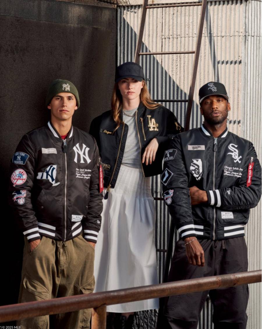 New Era y Alpha Industries presentan su quinta capsula con las cinco ligas más importantes en el deporte.