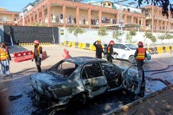 Al menos 12 muertos en un ataque suicida en la capital de Pakist&aacute;n