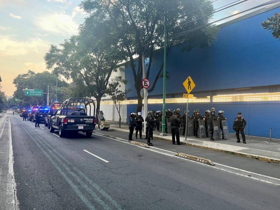 Exjueces son agredidos durante protesta en la Ciudad de M&eacute;xico; JUFED condena los hechos