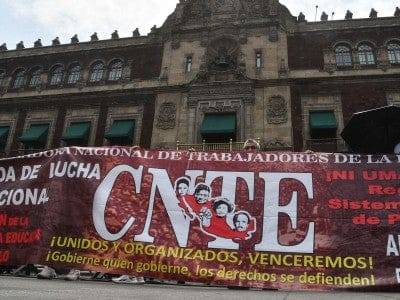 La CNTE convoca paro nacional de 48 horas e insiste en reinstalar mesa de diálogo con el gobierno