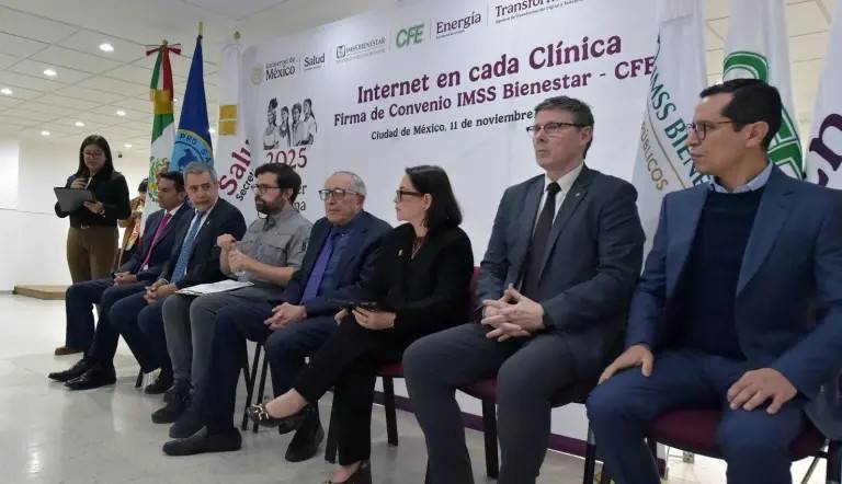IMSS Bienestar y CFE firman acuerdo para ofrecer internet gratuito en clínicas y centros de salud del país
