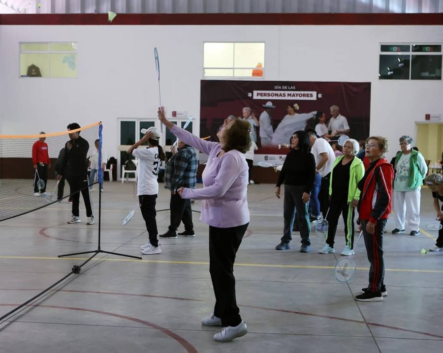 CONADE impulsa actividades deportivas para adultos mayores en el Estado de México para promover salud y bienestar