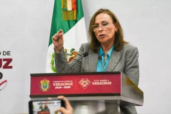 Roc&iacute;o Nahle desconoce aumento salarial de 25 % para 2026 en Veracruz