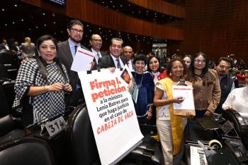 Cabeza de Vaca de mantiene escoltas pagados con recursos p&uacute;blicos, acusa Morena
