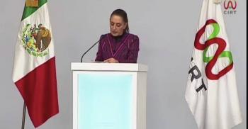Sheinbaum invita a la CIRT a dialogar sobre la reforma electoral y los tiempos destinados a partidos pol&iacute;ticos