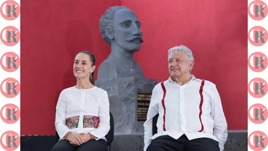 Sheinbaum felicita a L&oacute;pez Obrador por su cumplea&ntilde;os 72 .