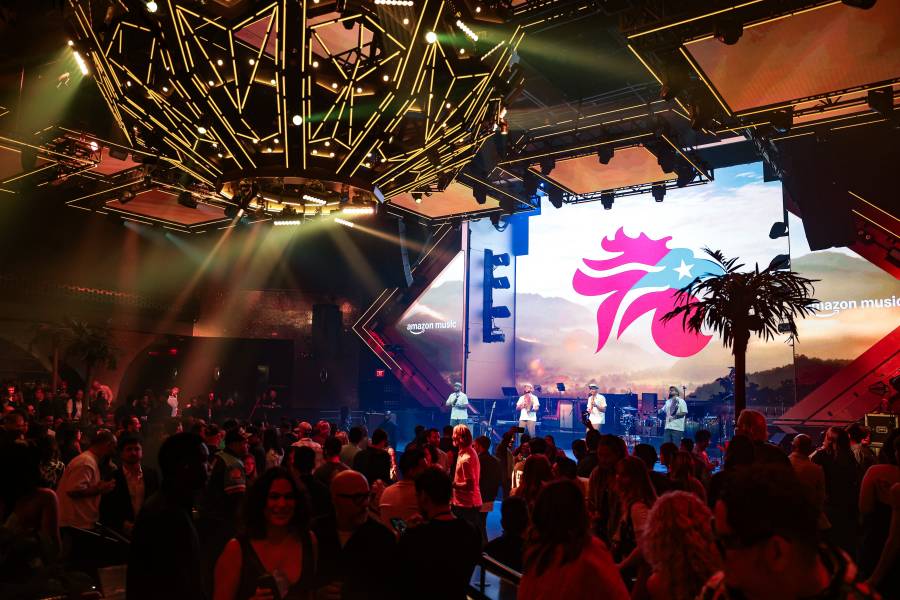 Amazon Music celebra el auge global de la música latina con “Una Noche Tropical” en Las Vegas
