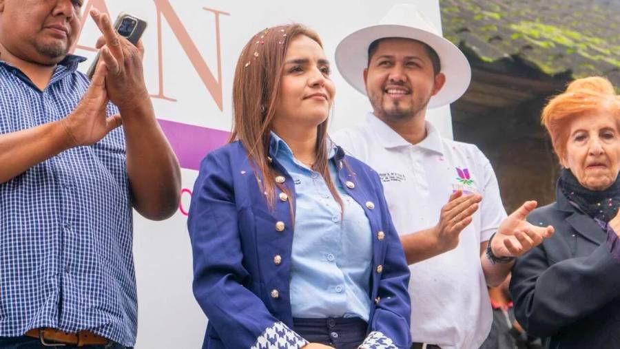 Grecia Quiroz, viuda de Manzo, tiene 21 elementos de protecci&oacute;n federal, revela Sheinbaum