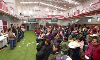 Kuri agradece apoyo federal por atenci&oacute;n a afectados por lluvias