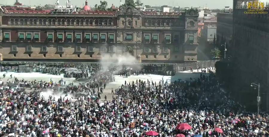 Detienen a 40 tras marcha de la Generación Z en CDMX; reportan 100 policías lesionados