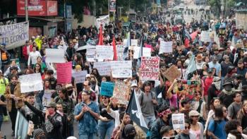 Miles marchan en CDMX para exigir destituci&oacute;n de Claudia Sheinbaum y reivindicar a Carlos Manzo