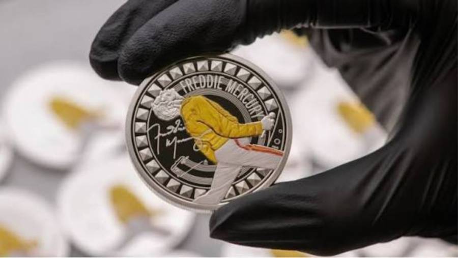 Casa de la Moneda brit&aacute;nica lanza moneda conmemorativa de Freddie Mercury
