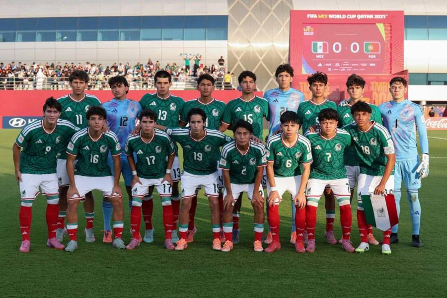 México Sub-17 es goleado 5-0 por Portugal y queda eliminado del Mundial Qatar 2025