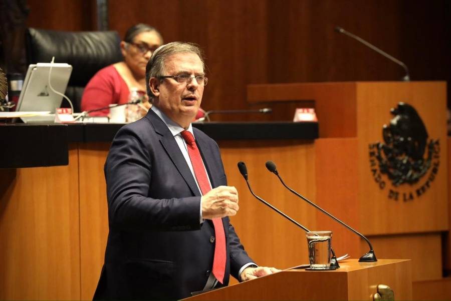 México mantiene ventaja en negociación con EU para reducir aranceles, asegura Marcelo Ebrard