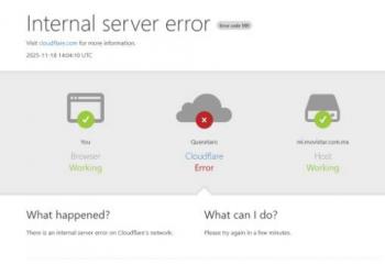 Una falla en Cloudflare afecta a ChatGPT y X: challenges.cloudflare