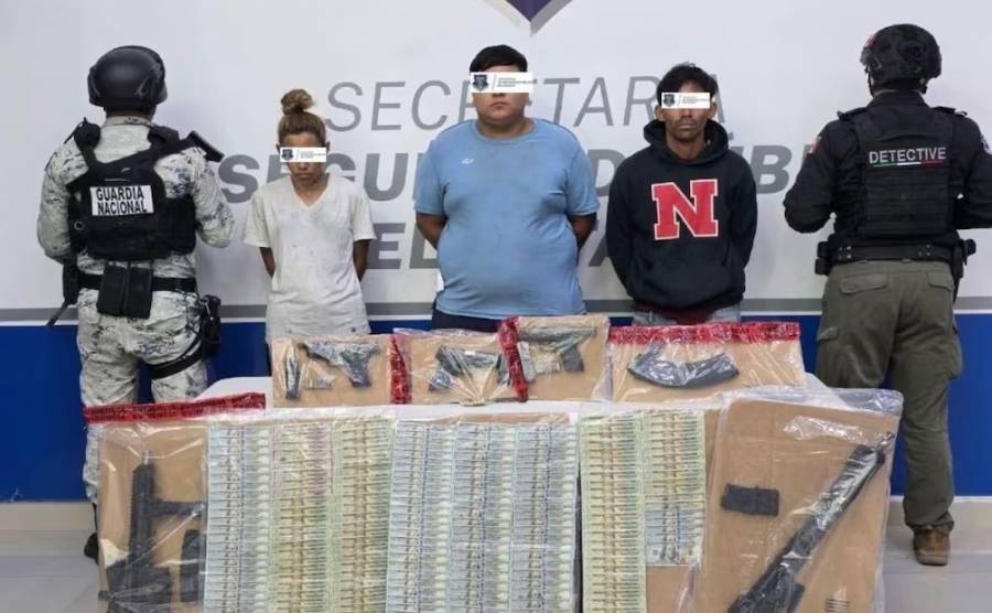 Rescatan a 23 migrantes en Ciudad Juárez; caen siete presuntos traficantes armados