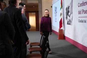 “Muy interesante”, dice Sheinbaum de contrato del PAN con impulsor de la marcha Generaci&oacute;n Z