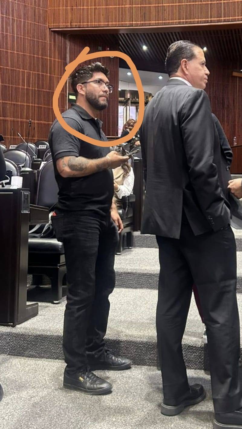 Influencer cercano a Morena provoca reclamos y tensiones en la sesión de San Lázaro