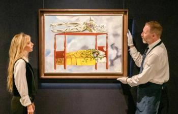 Obra de Frida Kahlo se vende en 54.6 millones de d&oacute;lares en subasta internacional