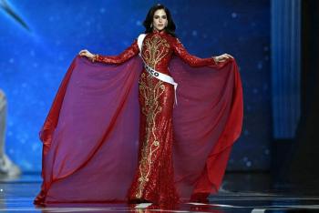 F&aacute;tima Bosch avanza al Top 5 en concurso Miss Universo 2025