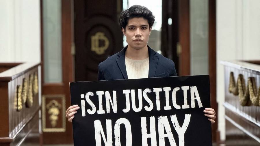 Mandataria nacional niega persecuci&oacute;n contra joven organizador de marcha de Gen Z