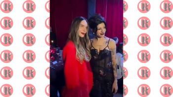 Belinda y Cazzu se saludan cara a cara y dejan atr&aacute;s la rivalidad esperada
