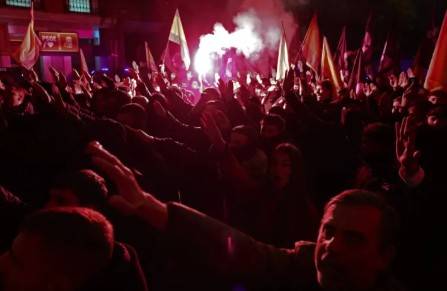 Cientos de franquistas marchan en Madrid a 50 a&ntilde;os de la muerte del dictador