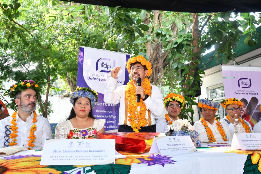 Inauguran en Huejutla la primera Defensor&iacute;a P&uacute;blica Federal para pueblos ind&iacute;genas y afromexicanos
