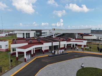 Sheinbaum inaugura equipo de alta tecnolog&iacute;a en la Aduana de Veracruz para reforzar seguridad y eficiencia