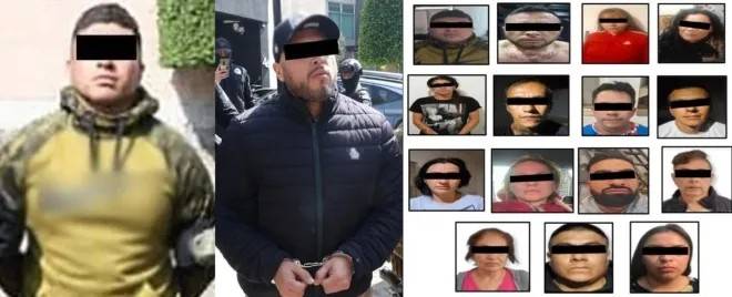 Detienen a “El Carnal” y “Pelayo” con 13 cómplices en operativo contra tráfico de armas y droga