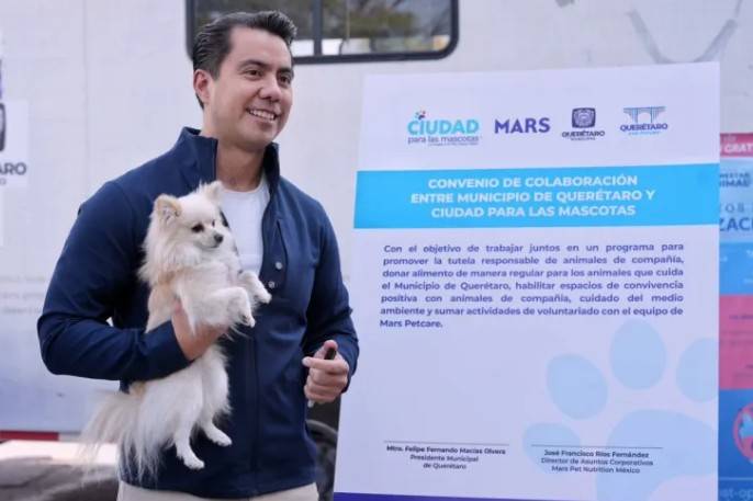 Municipio de Querétaro y Mars Petcare fiman acuerdo por el bienestar animal
