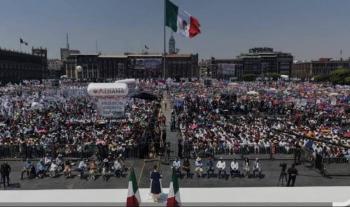 Mitin en el Z&oacute;calo el 6 de dic por los siete a&ntilde;os de la 4T: Sheinbaum