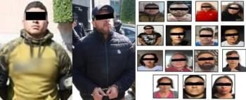 Detienen a “El Carnal” y “Pelayo” con 13 c&oacute;mplices en operativo contra tr&aacute;fico de armas y droga
