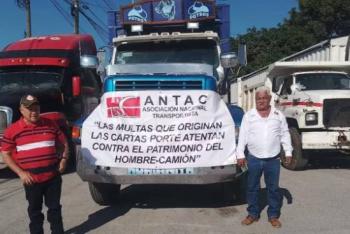 Transportistas advierten paro nacional si fracasa reuni&oacute;n con Gobernaci&oacute;n