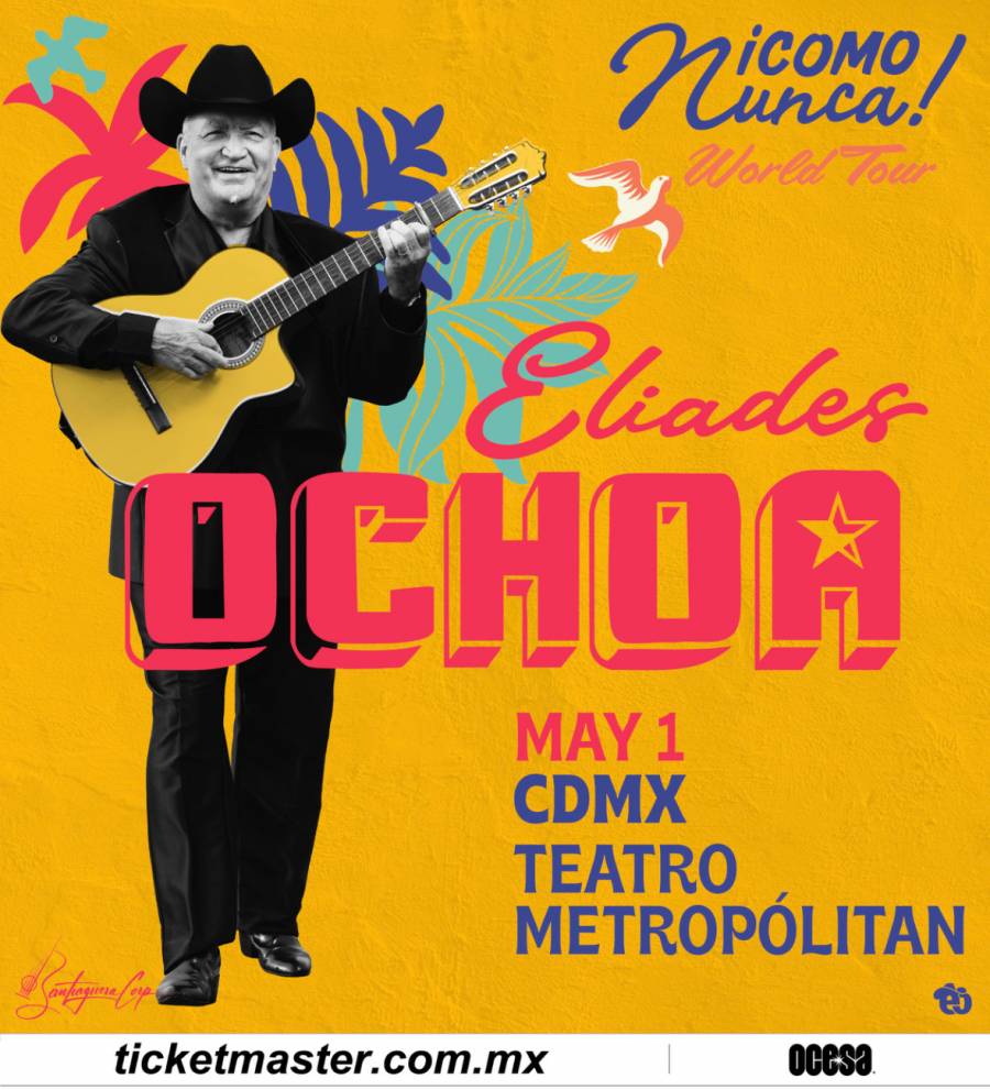 Eliades Ochoa tendr&aacute; gira por M&eacute;xico