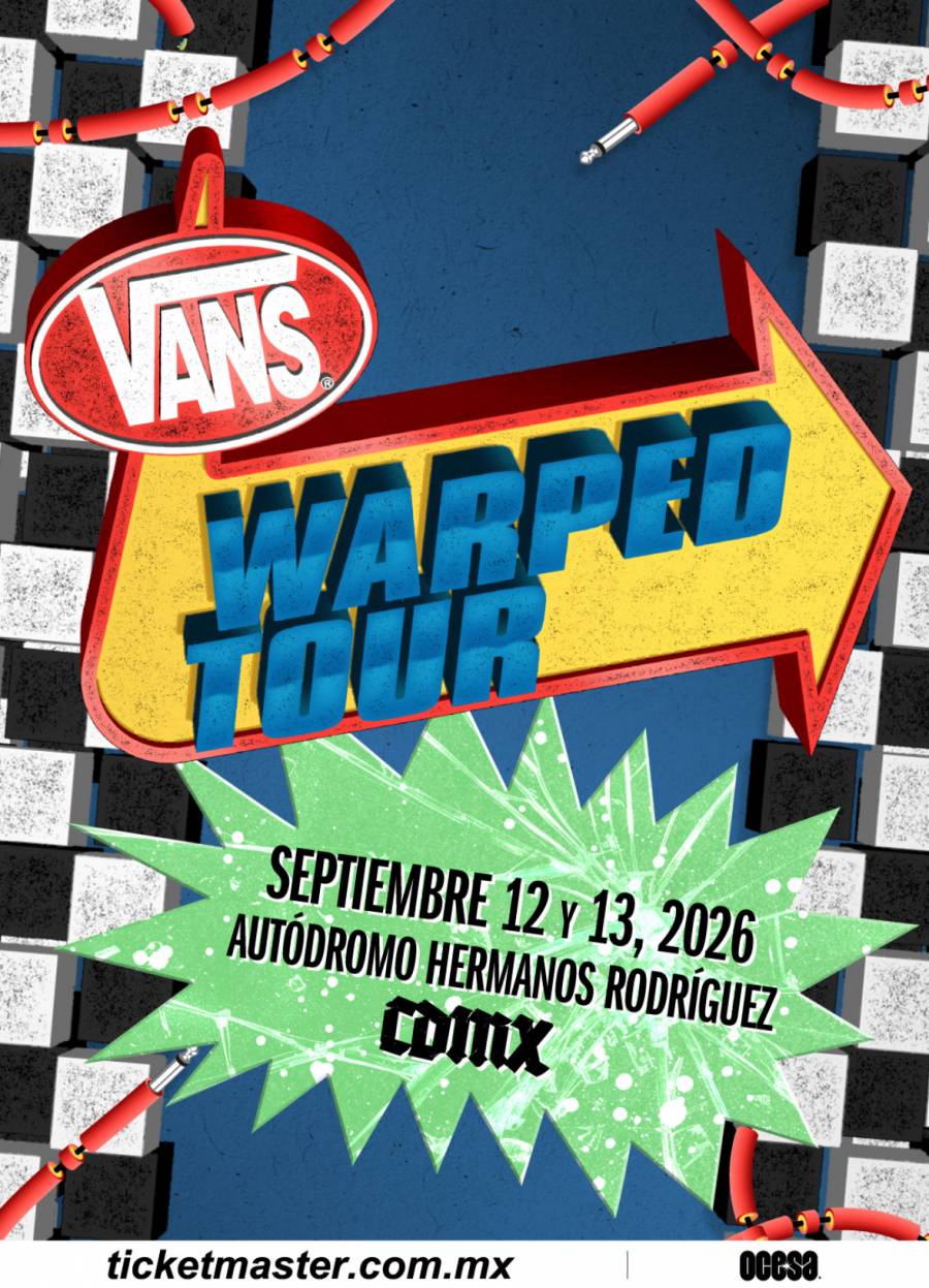 Vans Warped Tour se expande en 2026 con nuevas paradas y llegará a la CDMX
